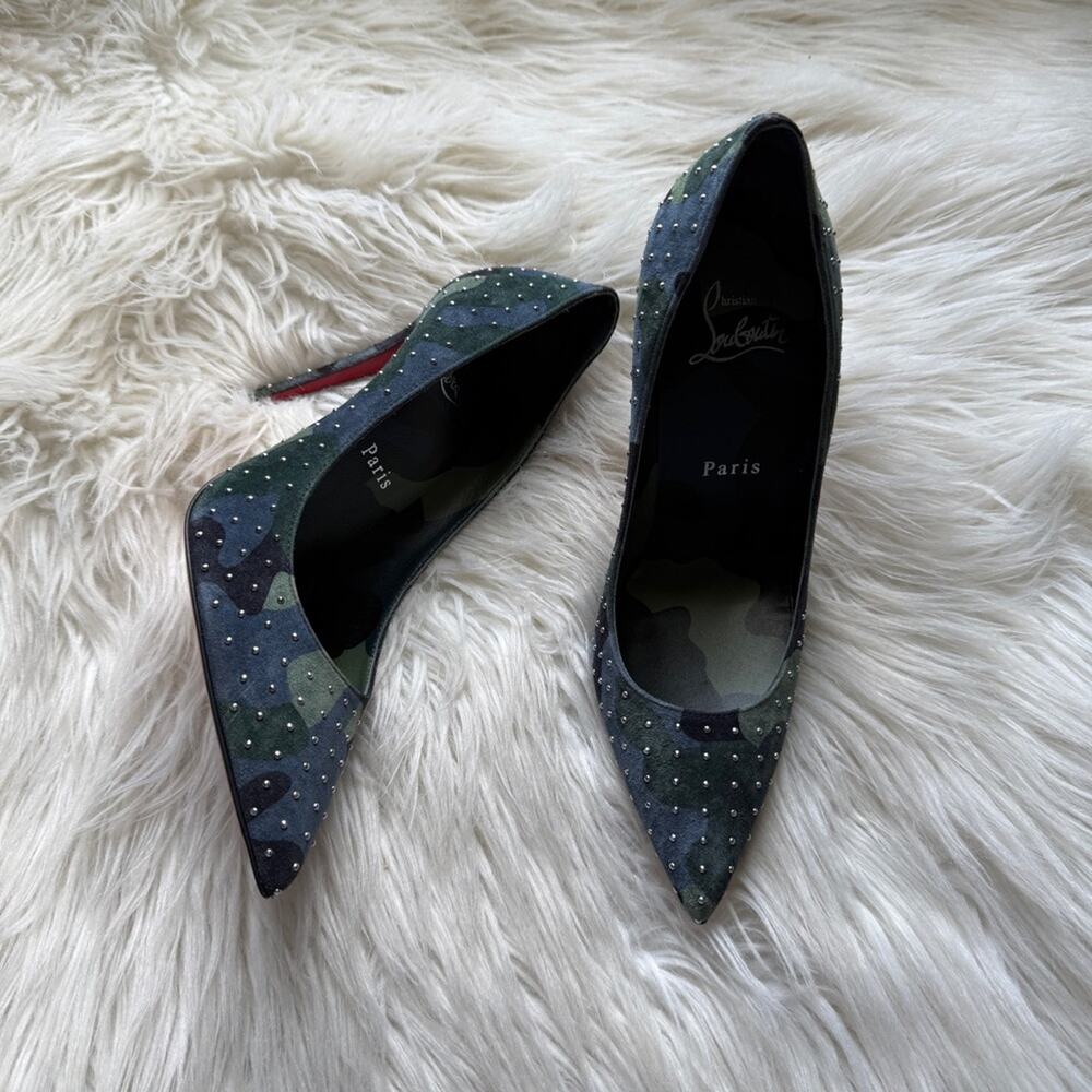 NWT • Christian Louboutin Kate Plume 100mm Pumps Size: 36